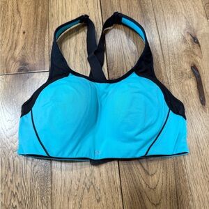 Victoria's Secret Blue and Black Sports Bra